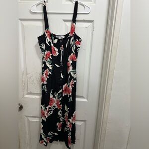 Olivaceous Pink and Black Sundress NWT